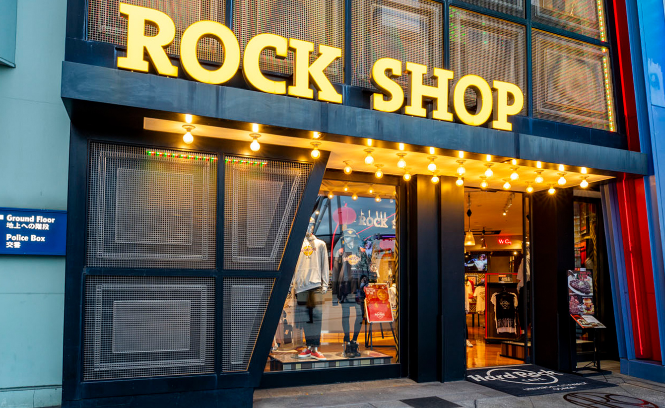 Rock Shop ユニバーサル シティウォーク大阪 Universal Citywalk Osaka